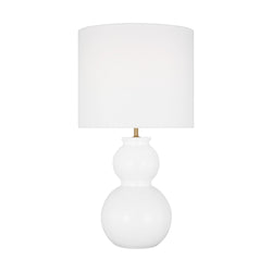 Visual Comfort Studio - DJT1051GW1 - One Light Table Lamp - Buckley - Gloss White