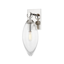 Hudson Valley - 7900-PN - One Light Wall Sconce - Nantucket - Polished Nickel