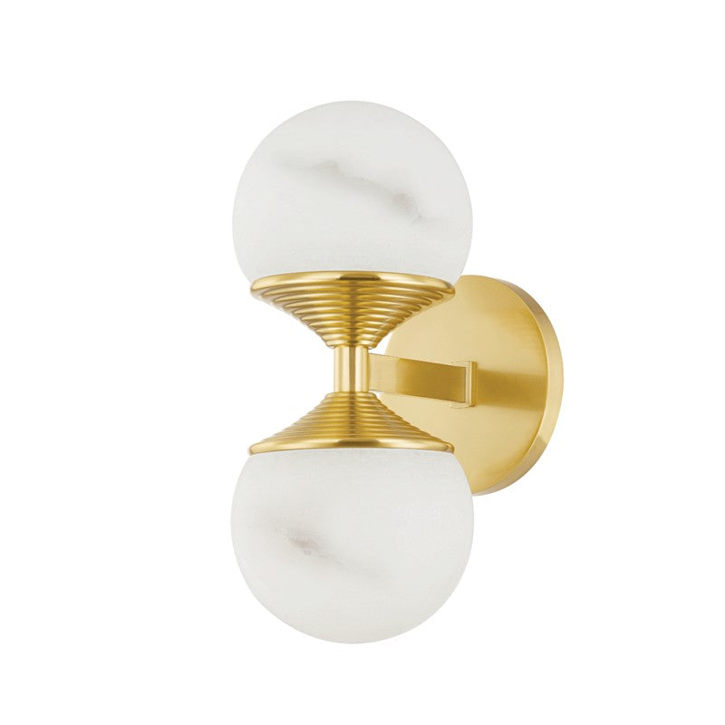 Hudson Valley - 8202-AGB - LED Wall Sconce - Grafton - Aged Brass
