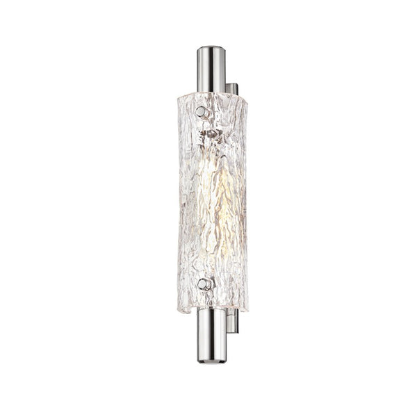Harwich One Light Wall Sconce in Polished Nickel Finish