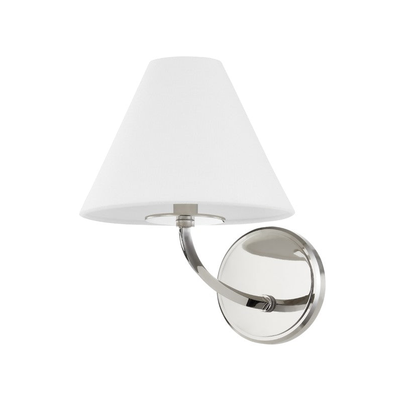 Hudson Valley - BKO900-PN - One Light Wall Sconce - Stacey - Polished Nickel