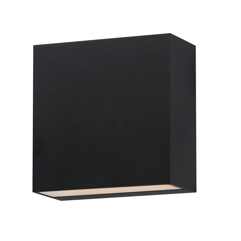 ET2 - E23222-BK - LED Outdoor Wall Sconce - Cubed - Black
