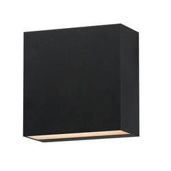 ET2 - E23224-BK - LED Outdoor Wall Sconce - Cubed - Black