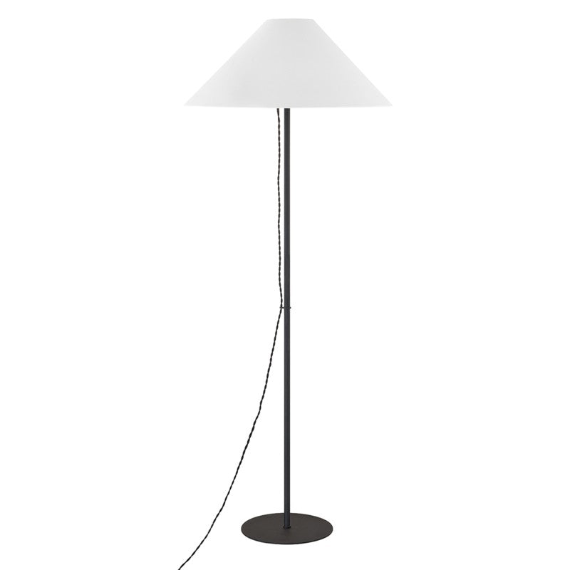 Troy Lighting - PFL3765-TBK - One Light Floor Lamp - Pilar - Textured Black