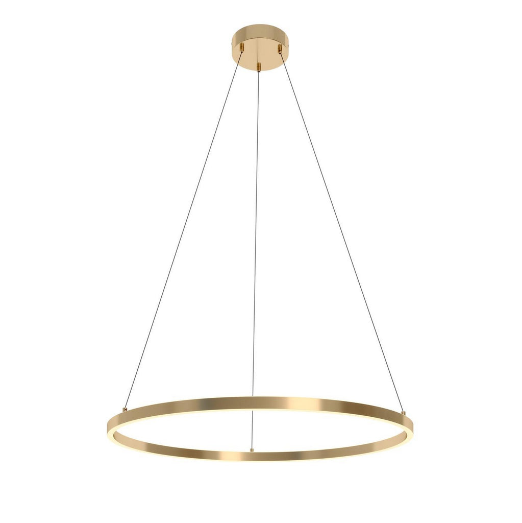 AFX Lighting - GLOP36L30D1SB - LED Pendant - Glo - Satin Brass