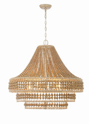 Crystorama - SIL-B6008-BS - Eight Light Chandelier - Silas - Burnished Silver
