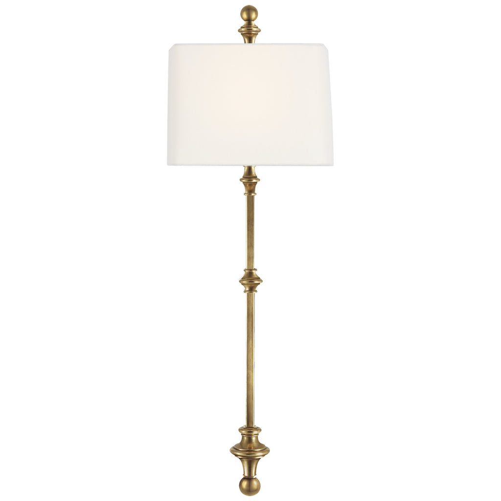 Visual Comfort Signature - CHD 2300AB-L - One Light Wall Sconce - Cawdor - Antique-Burnished Brass