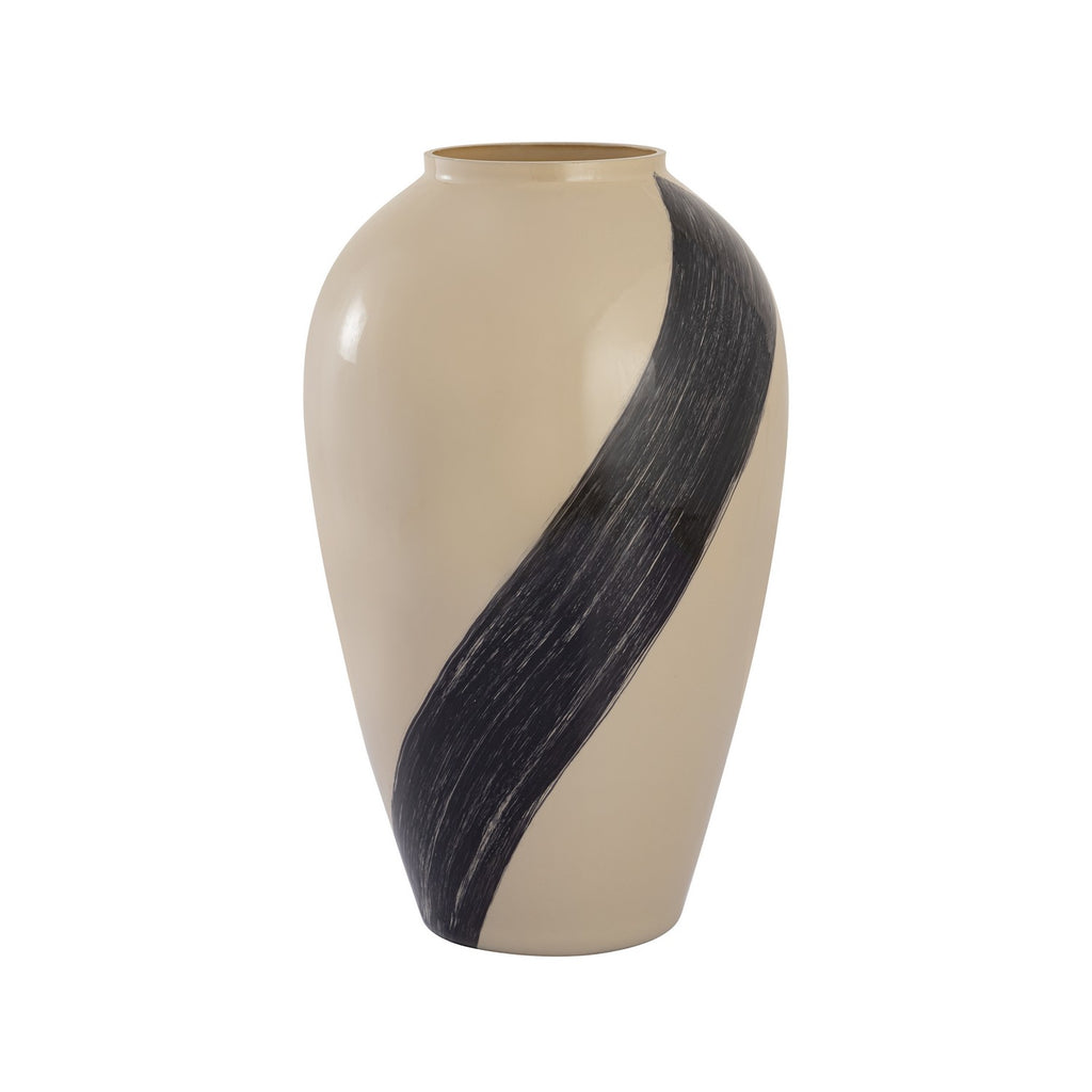 ELK Home - H0897-10974 - Vase - Brushstroke - Cream/Ivory