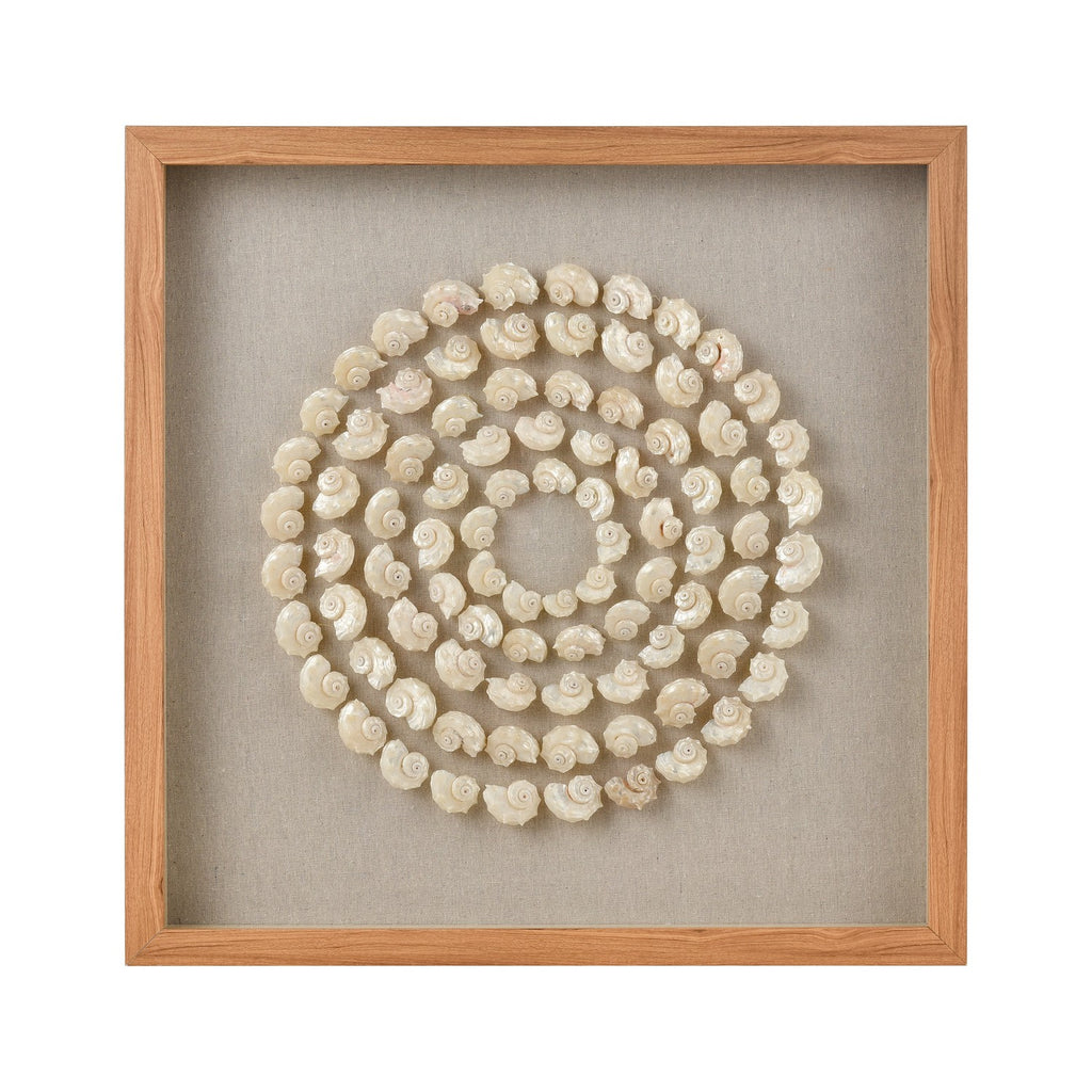 ELK Home - S0036-11263 - Wall Art - Concentric - Off White