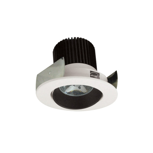 LED Adjustable Cone Reflector in Black / White Finish