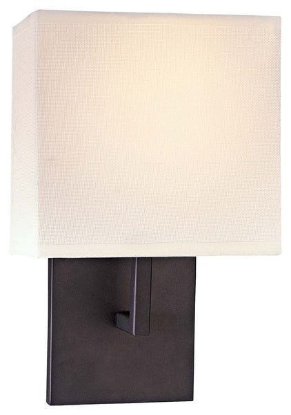 George Kovacs Single Glass P470-617 One Light Wall Sconce George  Kovacs Bronze sold by Filament Lighting