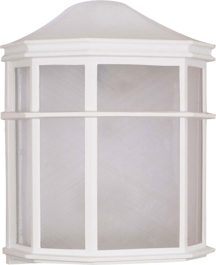 Nuvo Lighting - 60-537 - One Light Wall Lantern - Cage Lantern - White