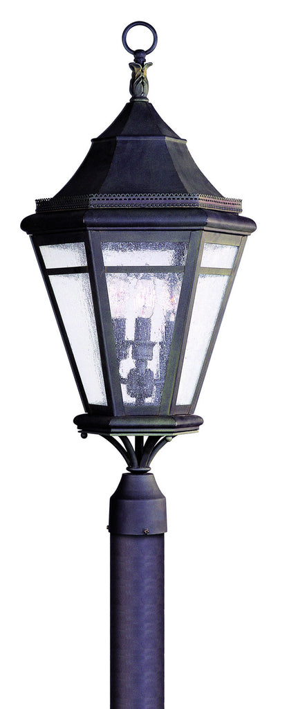 Troy Lighting - P1274NR - Three Light Post Lantern - Morgan Hill - Natural Rust