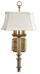 House of Troy - WL616-AB - Two Light Wall Sconce - Decorative Wall Lamp - Antique Brass
