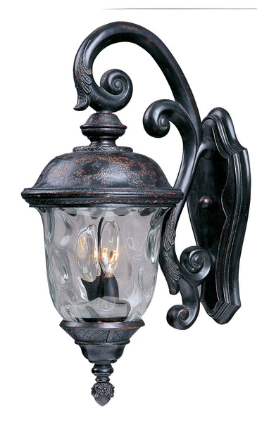 Carriage House DC Three Light Outdoor Wall Lantern