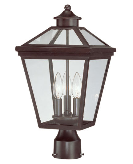 Ellijay Three Light Post Lantern