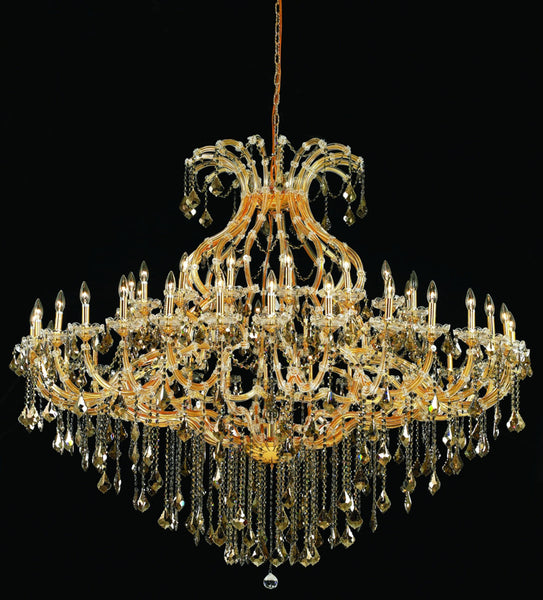 Maria Theresa 49 Light Chandelier in Gold Finish