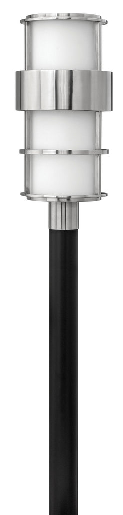 Hinkley - 1901SS - LED Post Top/ Pier Mount - Saturn - Stainless Steel