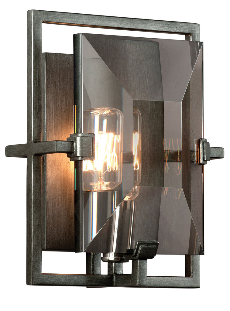 Troy Lighting - B2822 - One Light Wall Sconce - Prism - Graphite