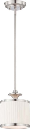 Nuvo Lighting - 60-4738 - One Light Mini Pendant - Candice - Brushed Nickel