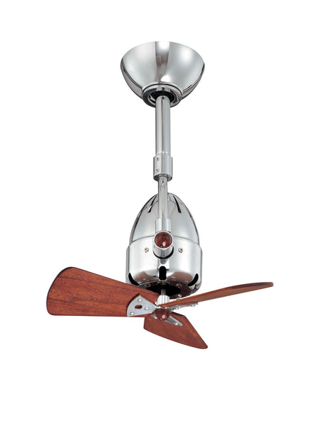 Diane 16"Ceiling Fan in Polished Chrome Finish