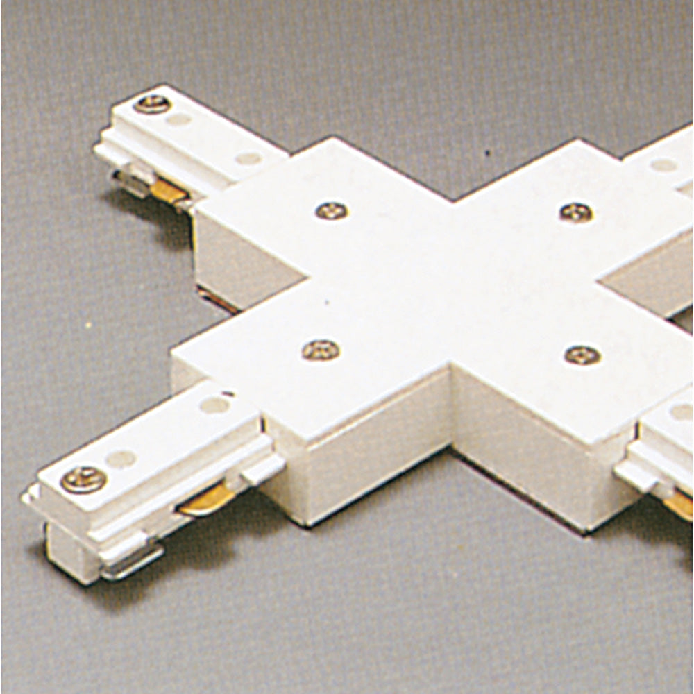 PLC Lighting - TR133 WH - Track Lighting One-Circuit - 1-Circuit Track Accessory - White