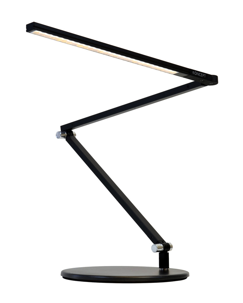 Koncept - AR3100-WD-MBK-DSK - LED Desk Lamp - Z-Bar - Metallic black