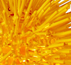 Varaluz - 169M01SYE - One Light Mini Pendant - Urchin - Un-Mellow Yellow