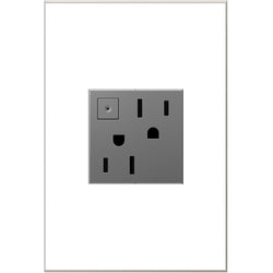 Legrand - ARPS152M4 - Energy-Saving On/Off Outlet - Adorne - Magnesium
