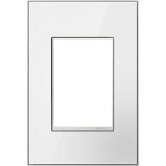Legrand - AWM1G3MW4 - Gang Wall Plate - Adorne - Mirror White