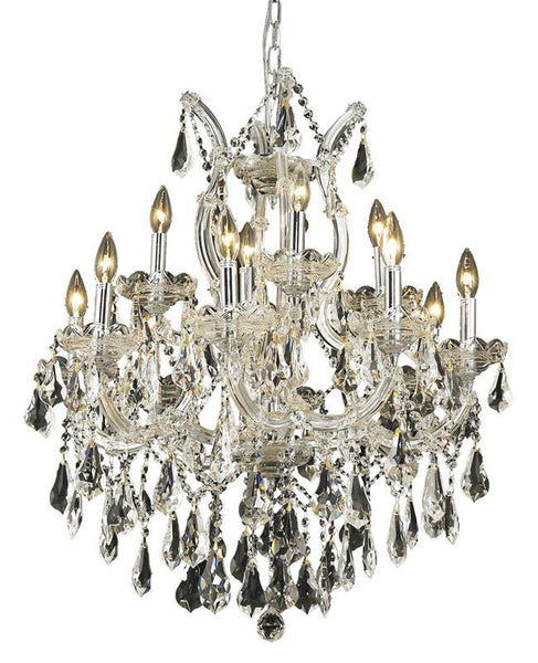 Maria Theresa 13 Light Chandelier in Chrome Finish
