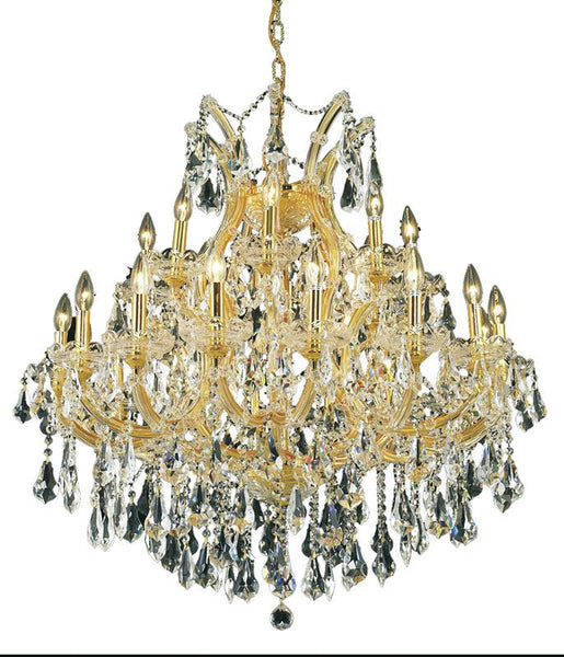 Maria Theresa 24 Light Chandelier in Gold Finish