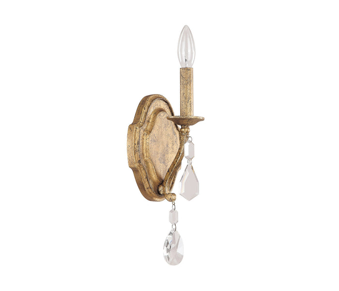 Blakely One Light Wall Sconce in Antique Gold Finish