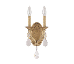 Capital Lighting - 1617AG-CR - Two Light Wall Sconce - Blakely - Antique Gold