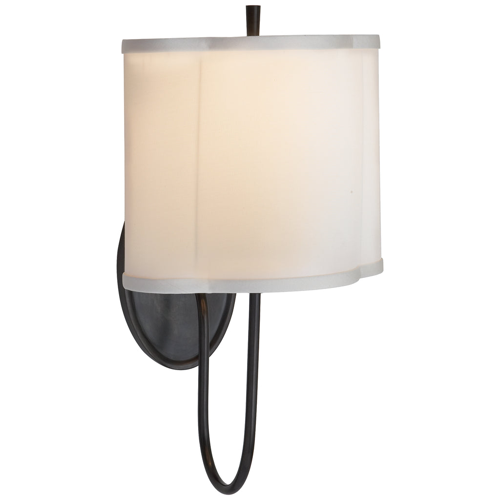 Visual Comfort Signature - BBL 2017BZ-S - One Light Wall Sconce - Simple Scallop - Bronze