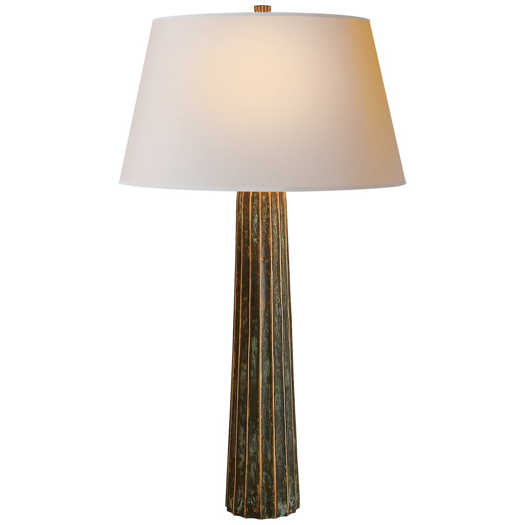 Visual Comfort Signature - CHA 8906BZV-NP - One Light Table Lamp - Fluted Spire - Bronze