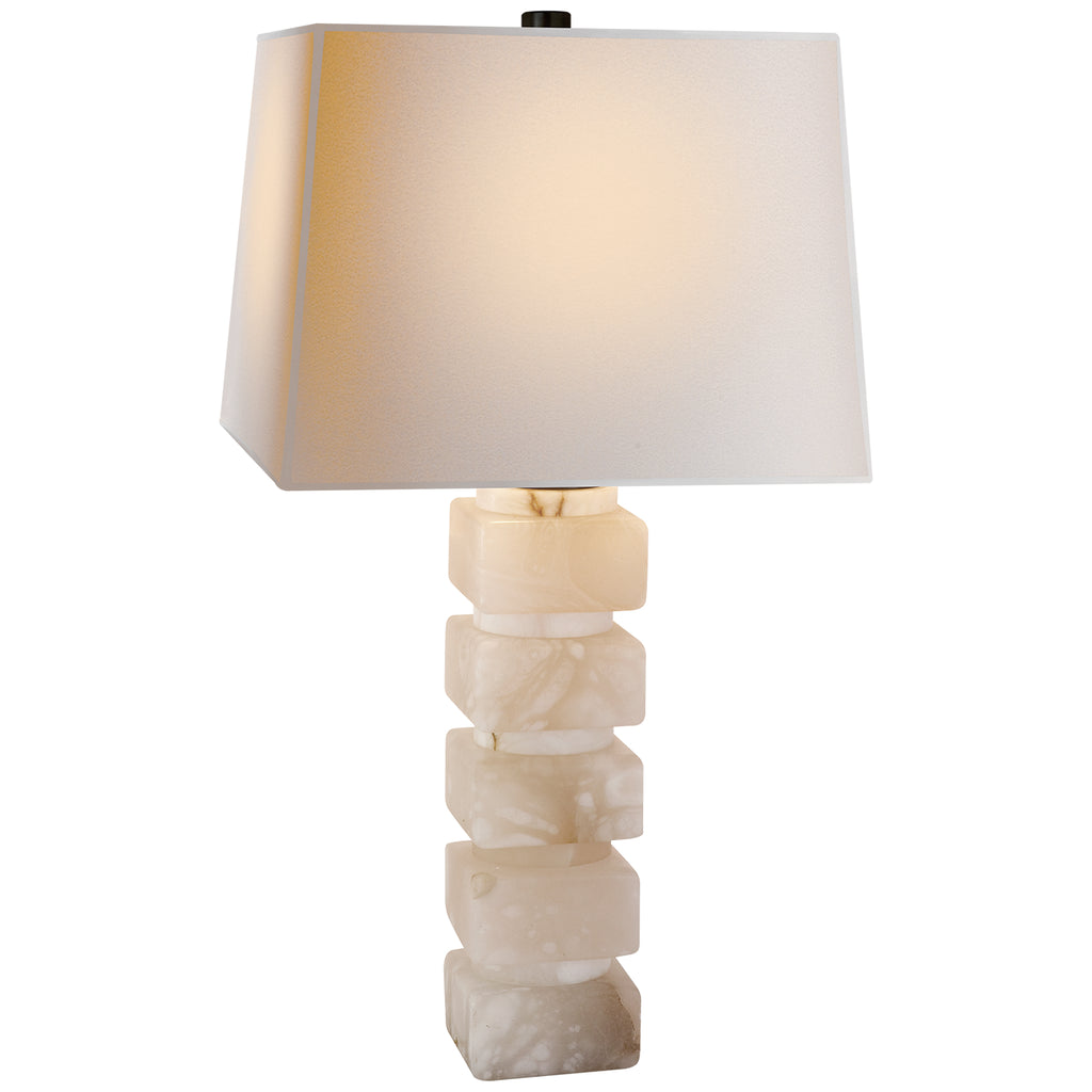 Visual Comfort Signature - CHA 8947ALB-NP - One Light Table Lamp - Chunky - Alabaster