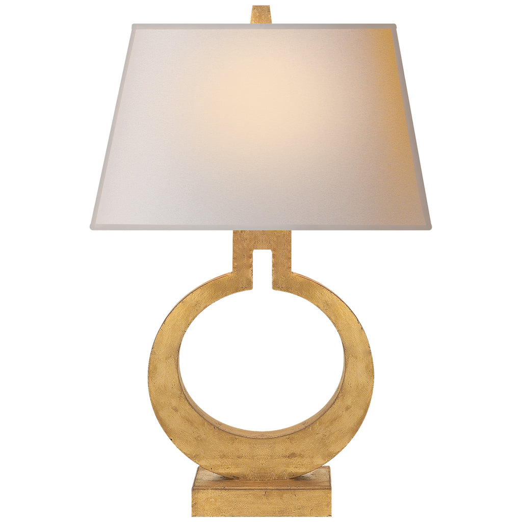 Visual Comfort Signature - CHA 8970G-NP - One Light Table Lamp - Ring - Gild