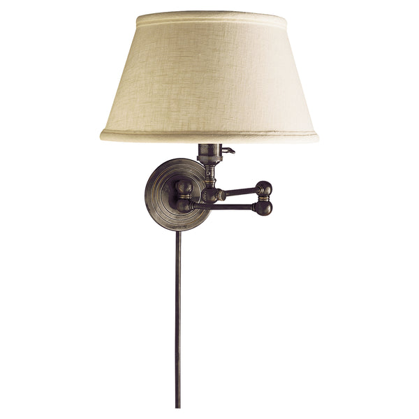 Boston Functional One Light Wall Sconce in Bronze Finish