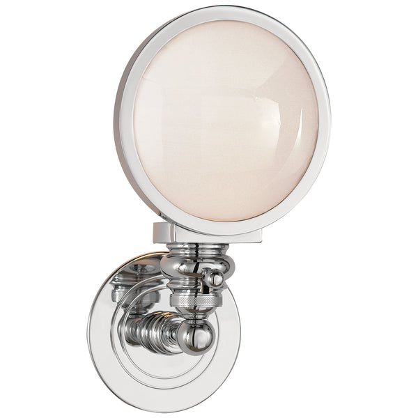 Boston One Light Wall Sconce in Chrome Finish