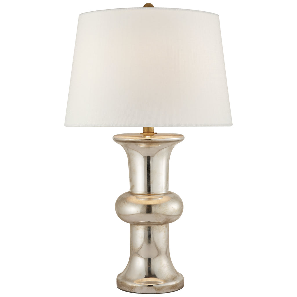 Visual Comfort Signature - SL 3845MG-NP - One Light Table Lamp - Bull Nose - Mercury Glass
