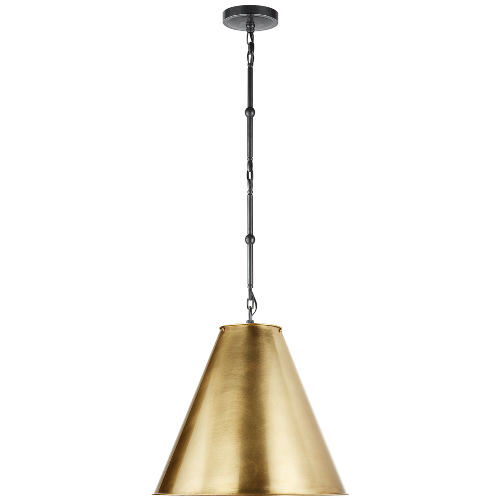 Visual Comfort Signature - TOB 5090BZ-HAB - One Light Pendant - Goodman - Bronze