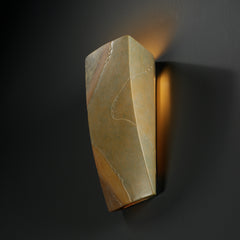 Justice Designs - CER-5135-SLHY - Wall Sconce - Ambiance - Harvest Yellow Slate