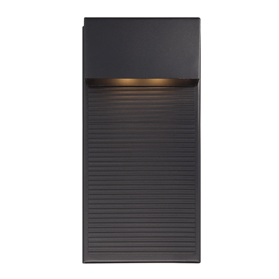 Modern Forms - WS-W2312-BK - LED Outdoor Wall Sconce - Hiline - Black