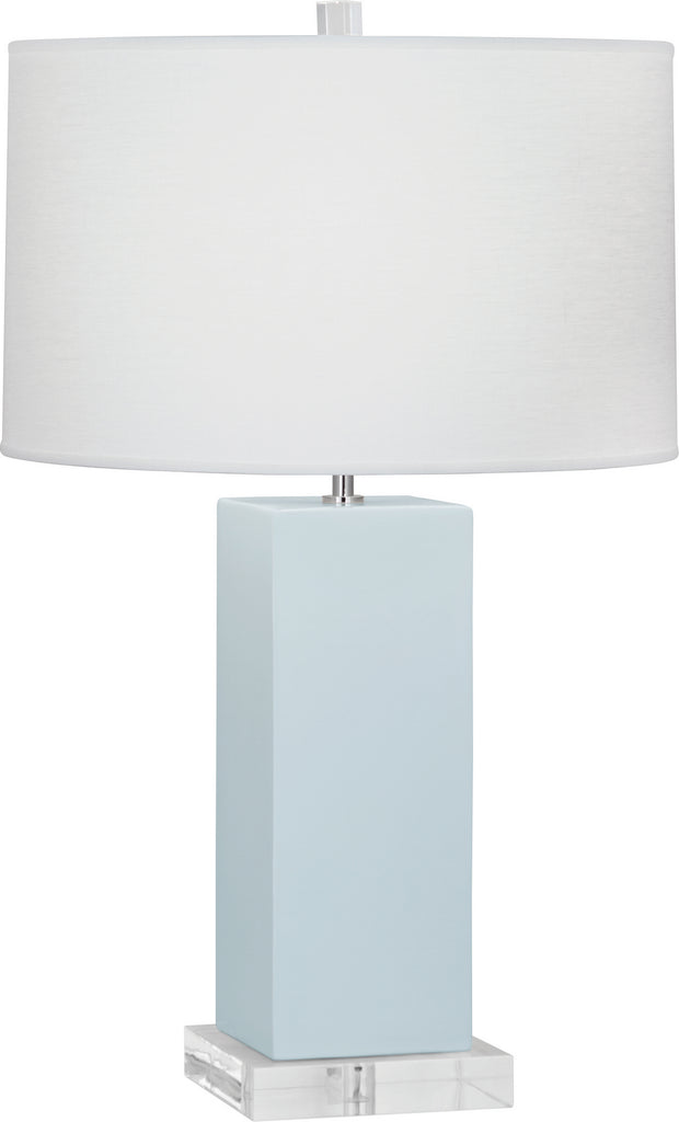 Robert Abbey - BB995 - One Light Table Lamp - Harvey - Baby Blue Glazed