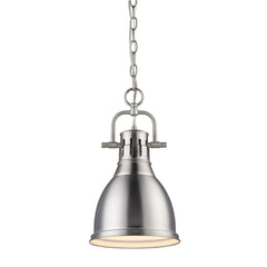Golden - 3602-S PW-PW - One Light Pendant - Duncan PW - Pewter