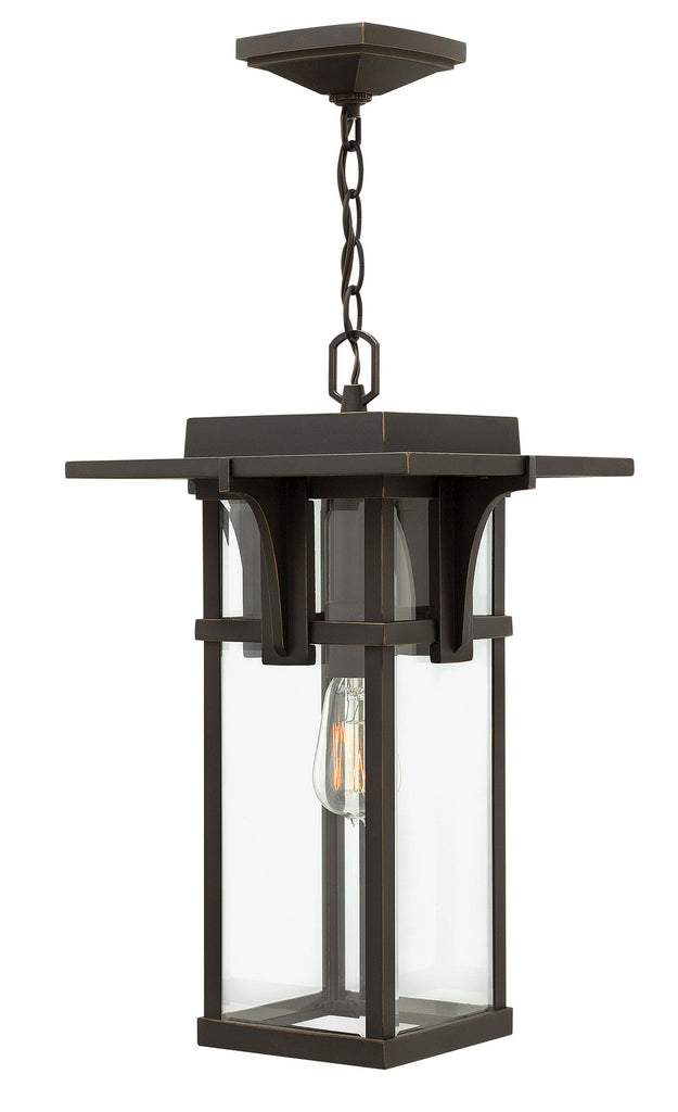 Hinkley - 2322OZ - LED Hanging Lantern - Manhattan - Oil Rubbed Bronze