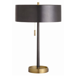 Arteriors - 49675 - Two Light Table Lamp - Violetta - Black
