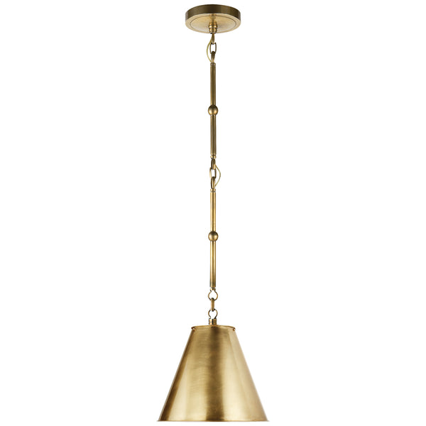 Goodman One Light Pendant in Hand-Rubbed Antique Brass Finish