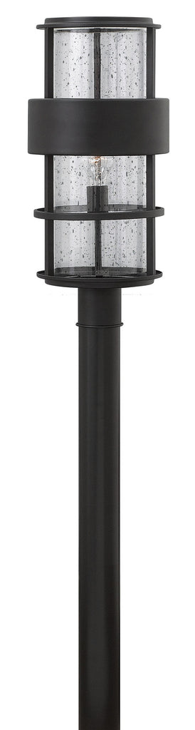 Hinkley - 1901SK - LED Post Top/ Pier Mount - Saturn - Satin Black